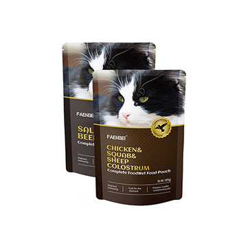 Cat complete wet food meal pouch 85g