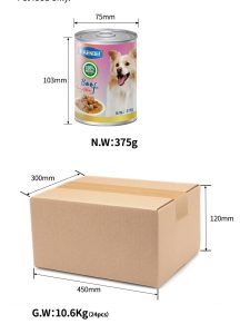 Nutritious meat particles 375g-d